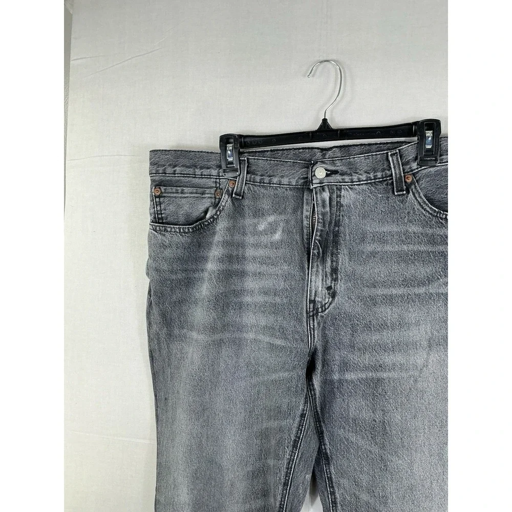 Levi's 541 Athletic Taper Gray Wash Jeans Men's W38 L30 Cotton Denim